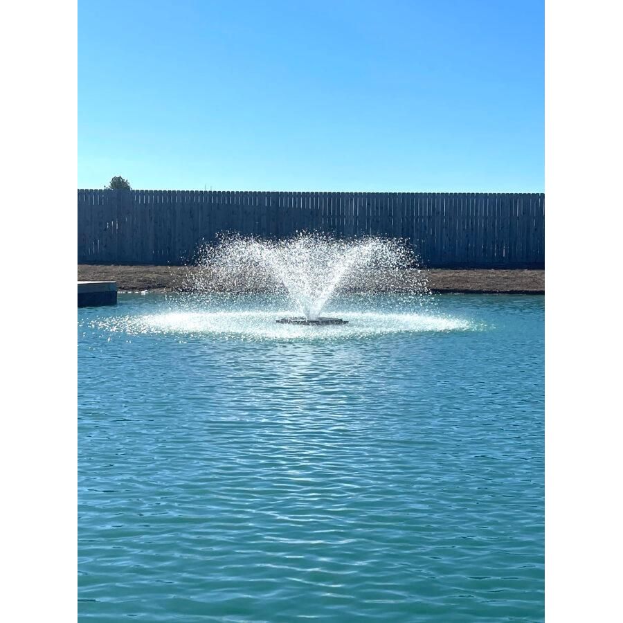 Outdoor Water Solutions Aerify Solar Pond Aerating Fountain