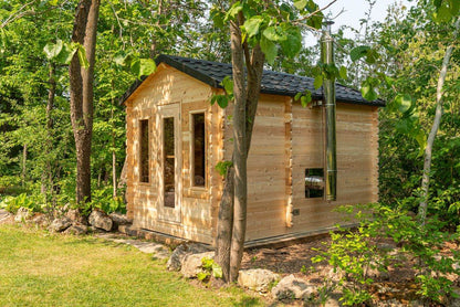 6 Person Cabin Sauna with Changeroom - Georgian