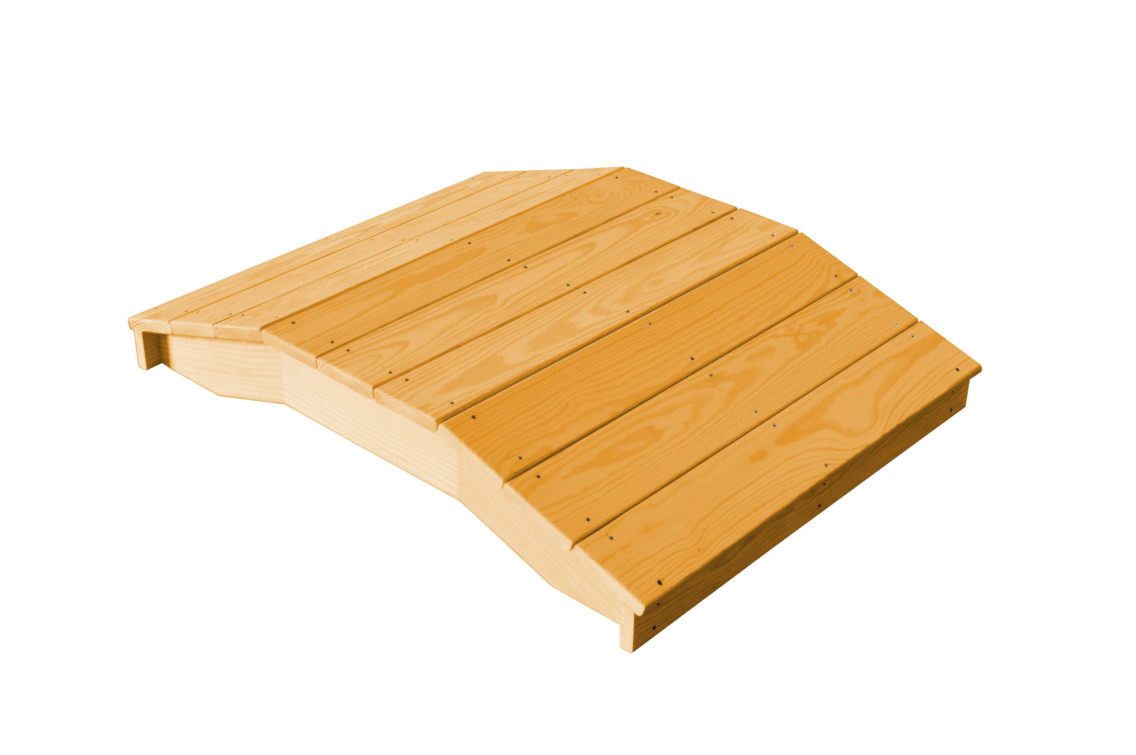 A&L Furniture Pressure Treated Pine 3'  x  4' Standard Plank Bridge