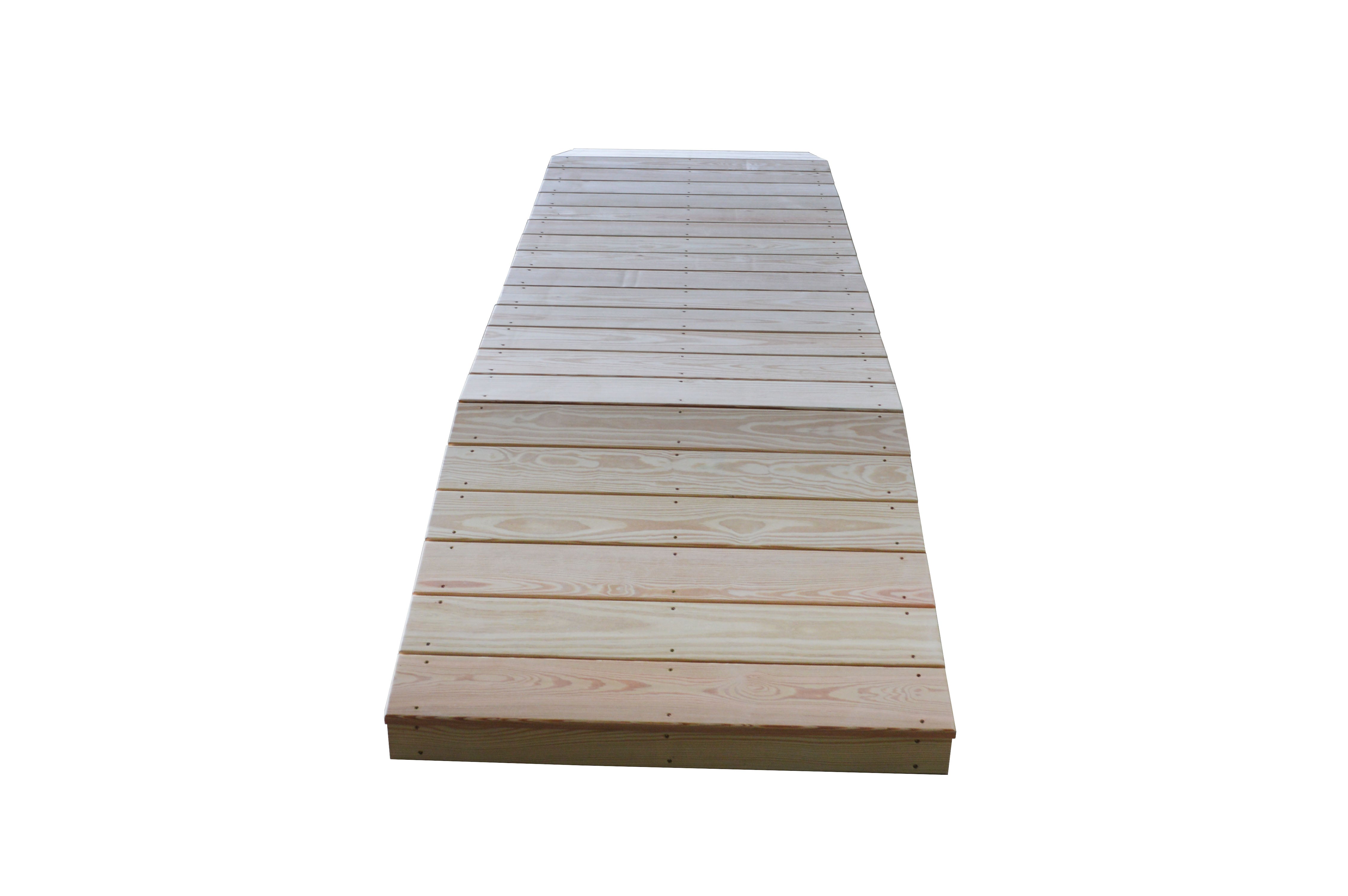 A&L Furniture Pressure Treated Pine 3'  x  10' Standard Plank Bridge