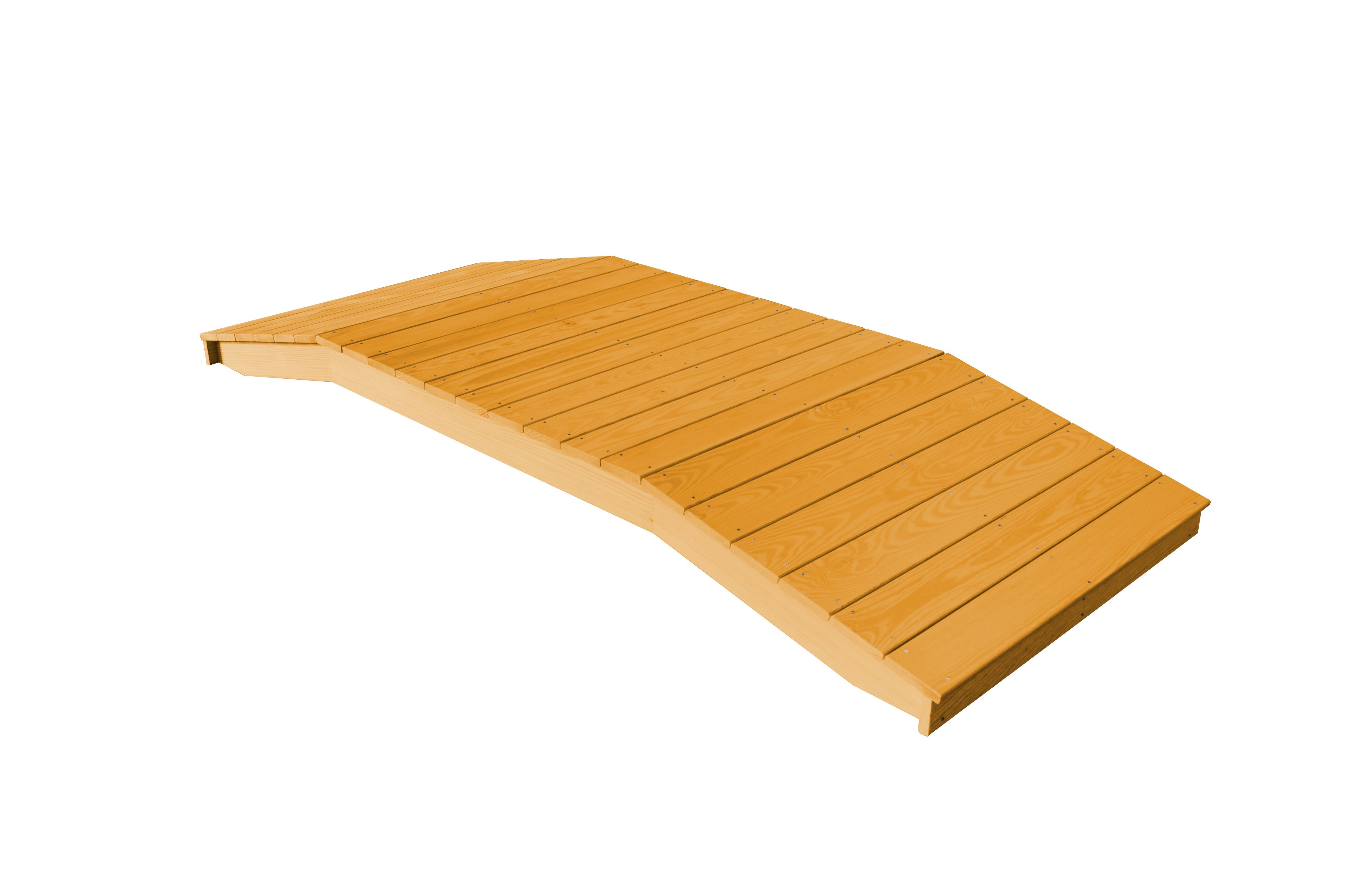 A&L Furniture Pressure Treated Pine 4'  x  10' Standard Plank Bridge