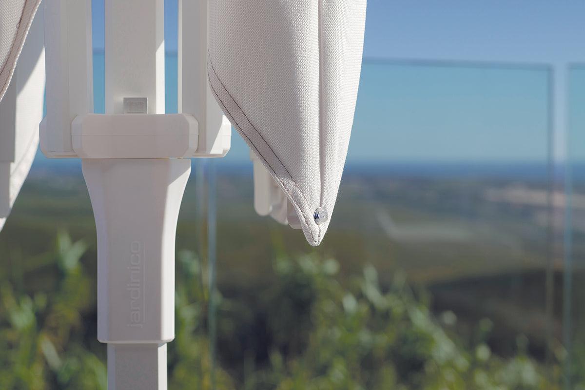 Jardinico JCP-101 Centerpost 7.5' Square Umbrella