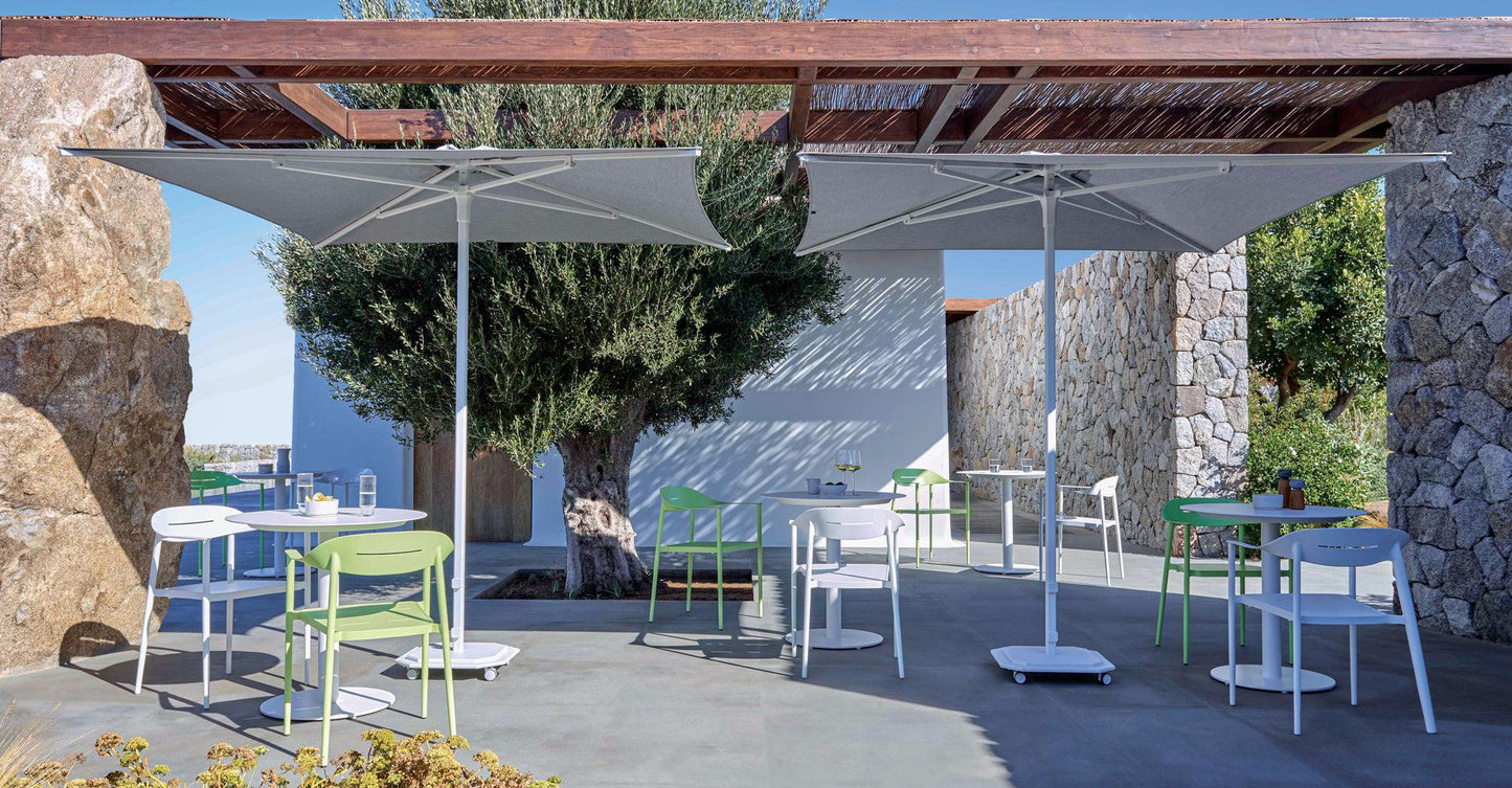 Jardinico JCP-101 Centerpost 7.5' Square Umbrella