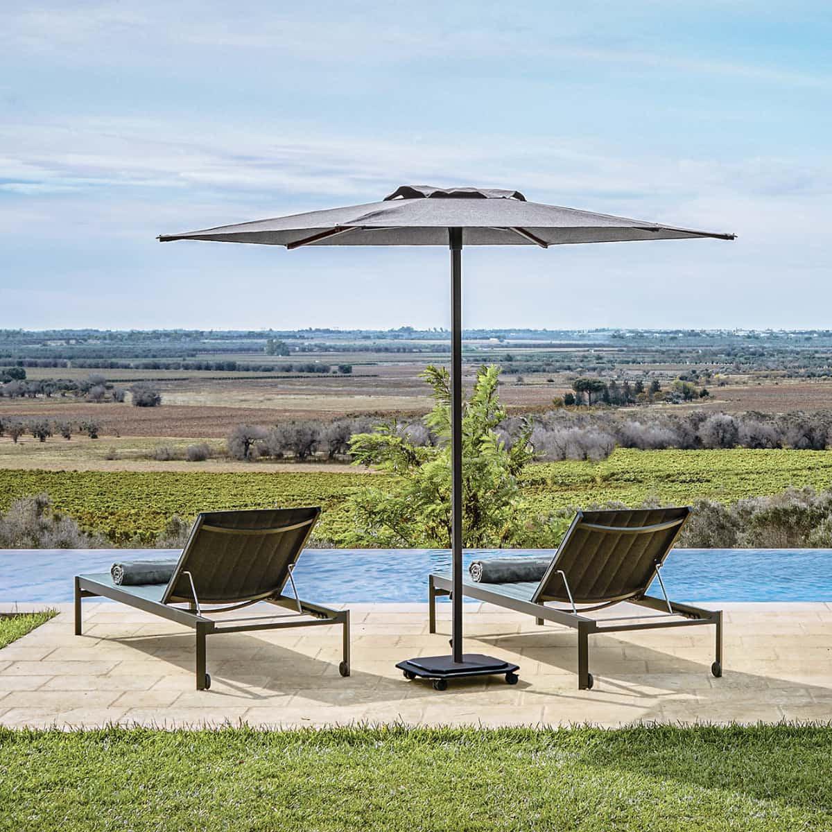 Jardinico JCP-101 Centerpost 9' Hexagon Umbrella