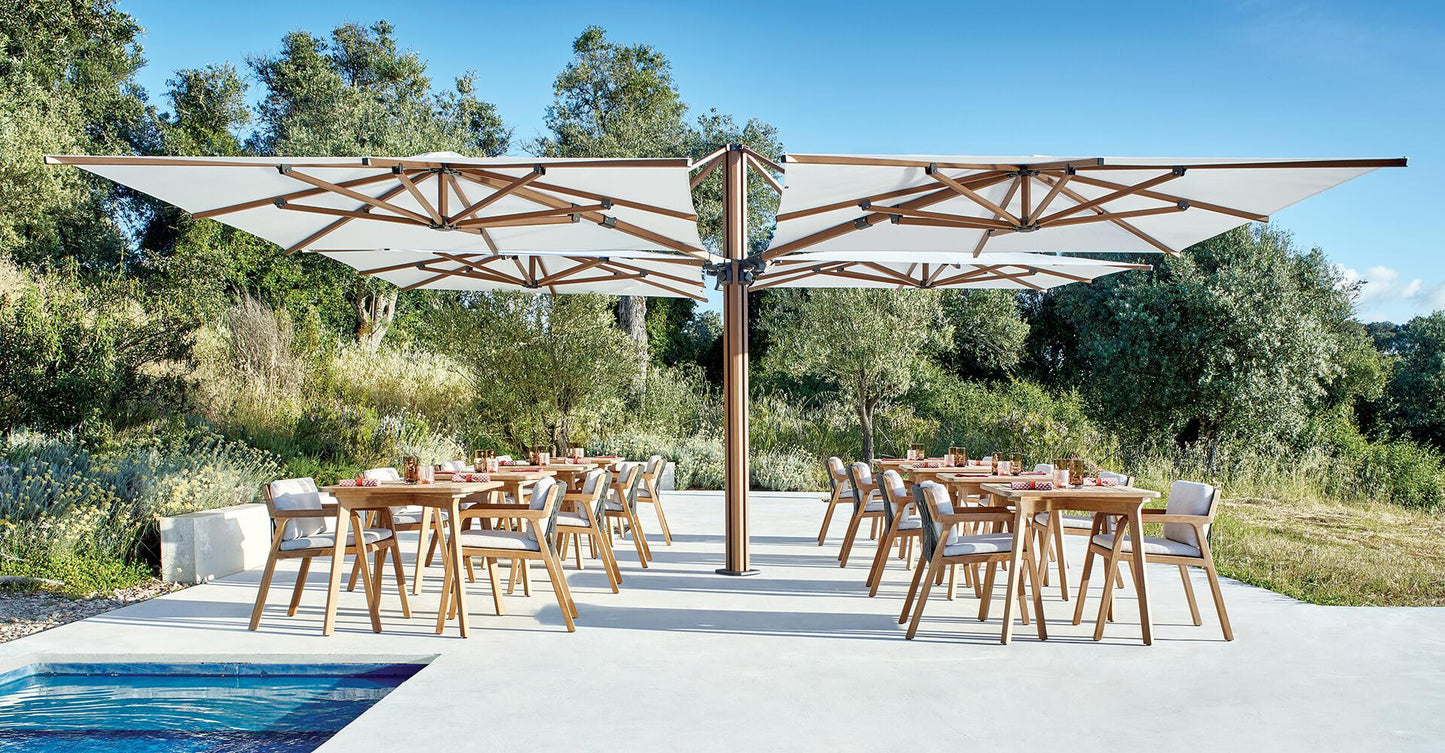 Jardinico JCP-501 Sidepost 10' Square Umbrella