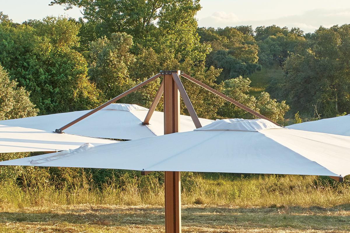 Jardinico JCP-501 Sidepost 10' Square Umbrella