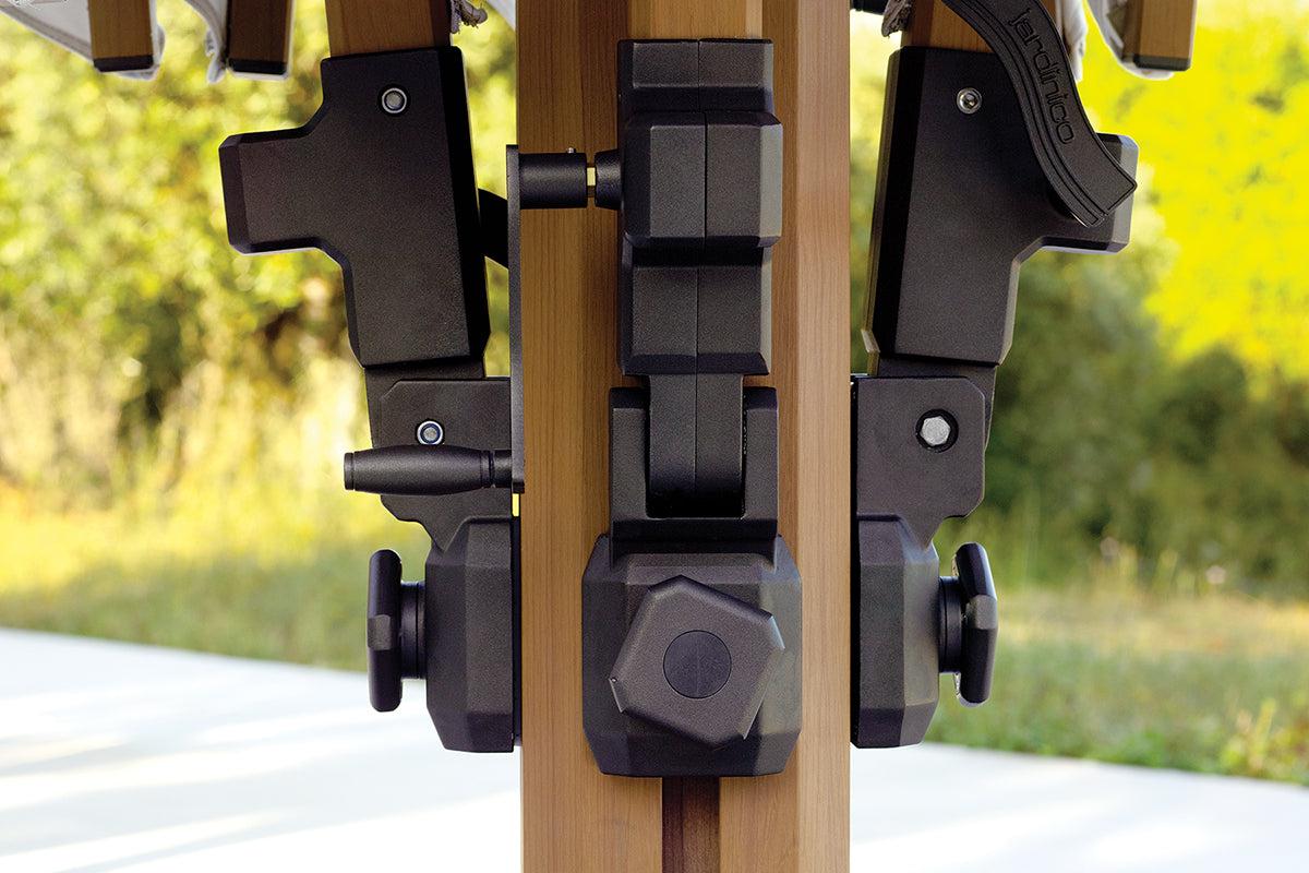 Jardinico JCP-501 Sidepost 10' Square Umbrella