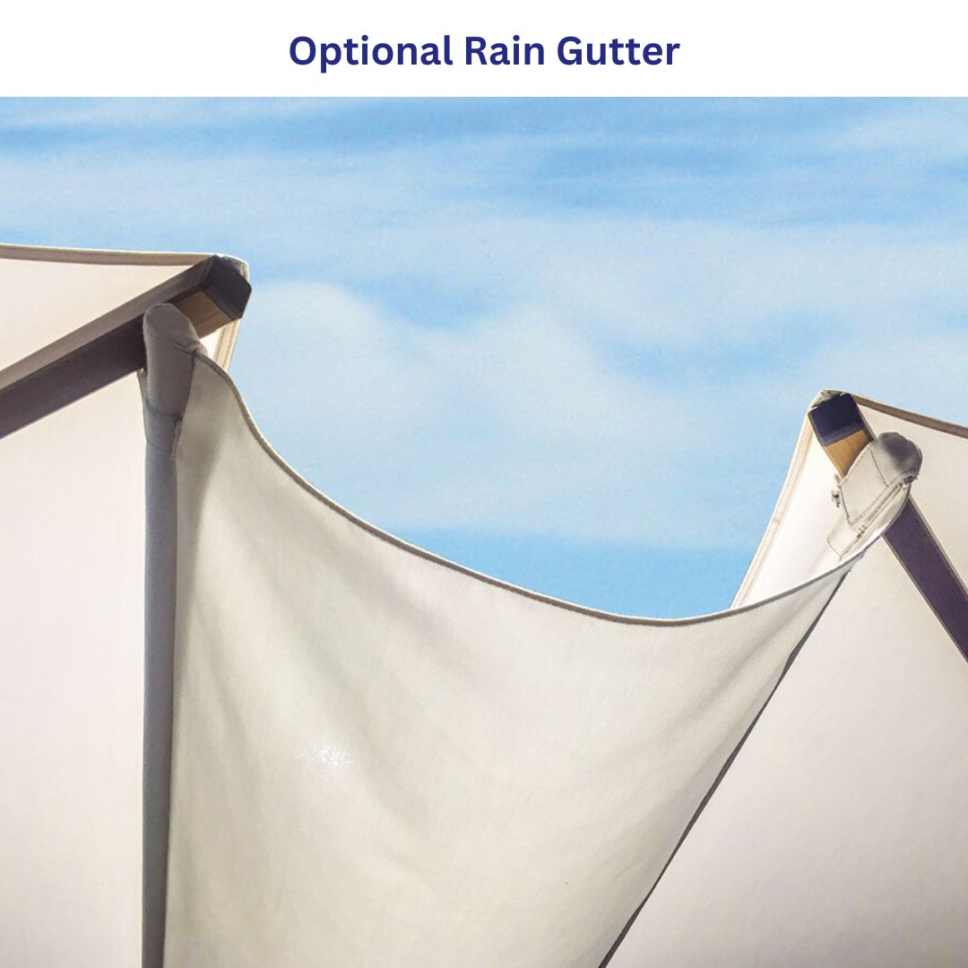 Jardinico JCP-501 Sidepost 10' Square Umbrella