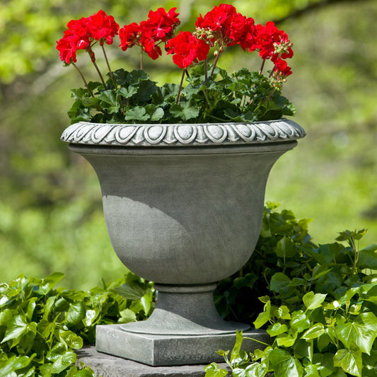 Campania Litchfield Egg & Dart Urn Garden Planter