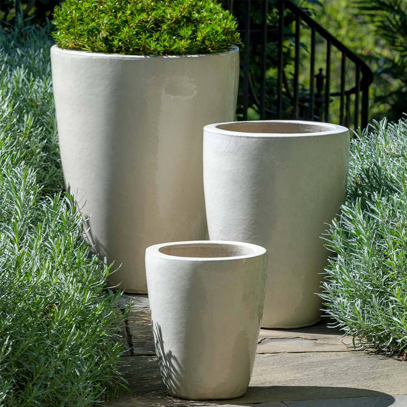 Campania Marta Planter Set of 3 | Glazed Collection