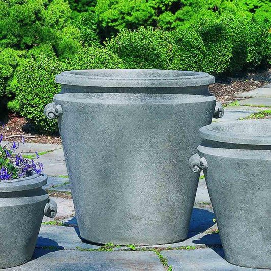 Campania International Scroll Handle Large Planter