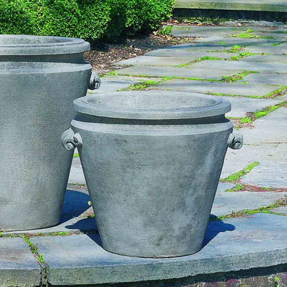 Campania International Scroll Handle Medium Planter