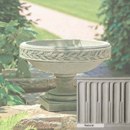 Campania International Longwood Laurel Banded Urn