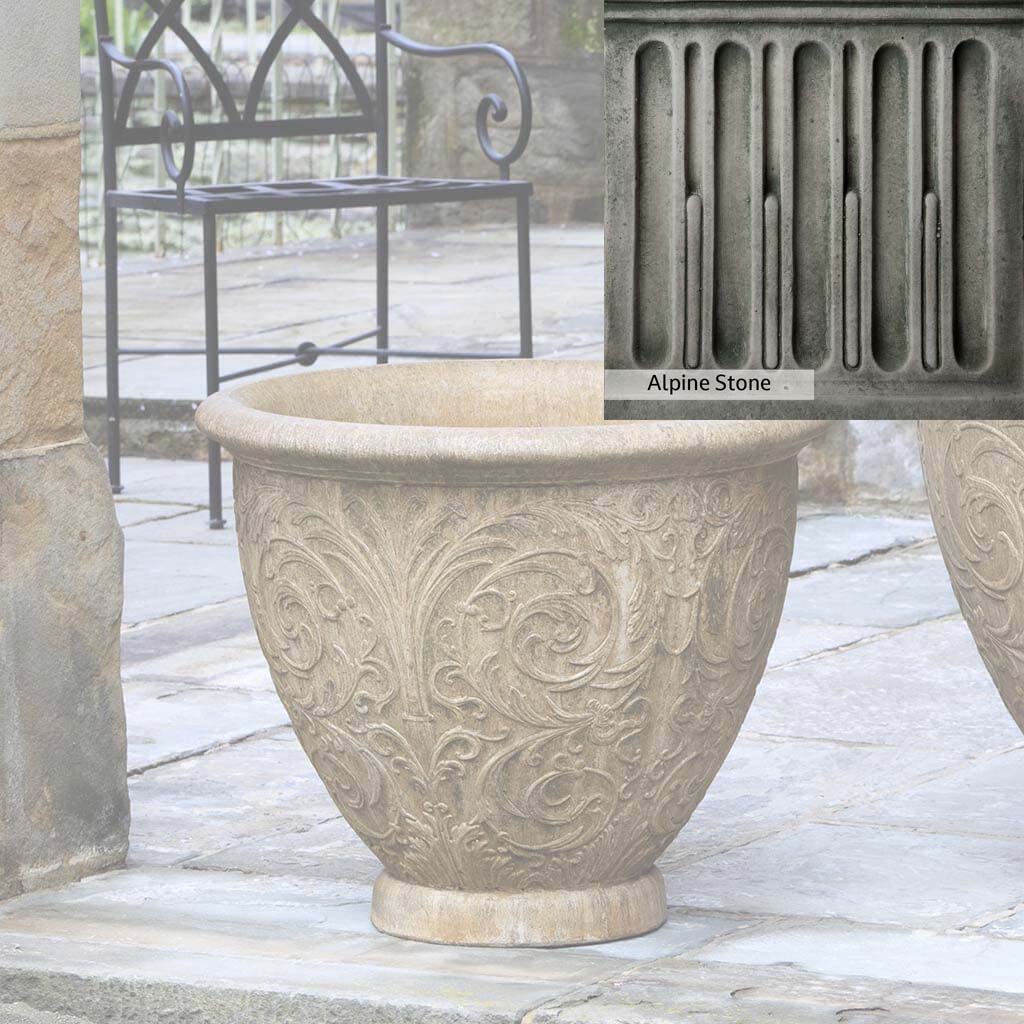 Campania International Arabesque Medium Planter