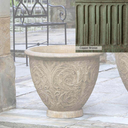 Campania International Arabesque Medium Planter