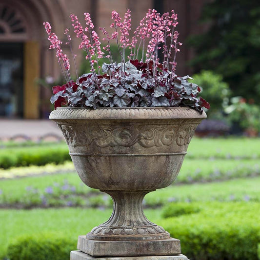 Campania International Smithsonian Foliated Scroll Urn