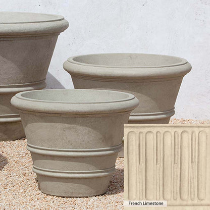 Campania International Classic Rolled Rim 27-inch Planter