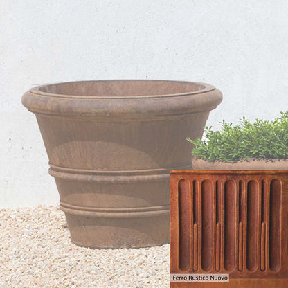 Campania International Classic Rolled Rim 20.75-inch Planter