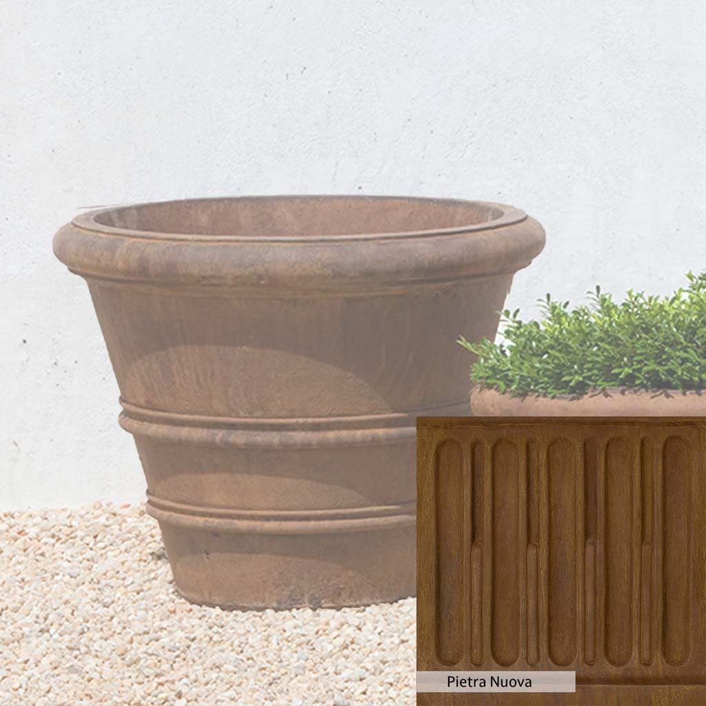 Campania International Classic Rolled Rim 20.75-inch Planter
