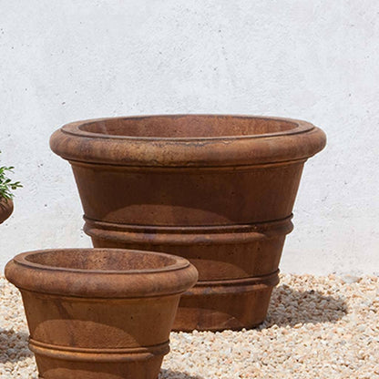 Campania International Classic Rolled Rim 18.25-inch Planter