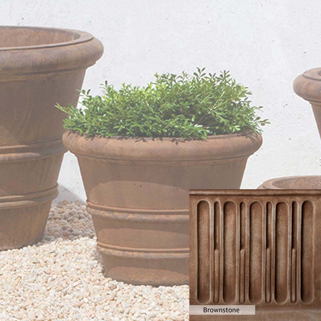 Campania International Classic Rolled Rim 14.75-inch Planter