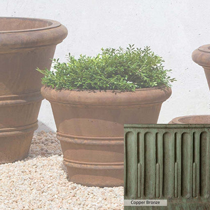 Campania International Classic Rolled Rim 14.75-inch Planter
