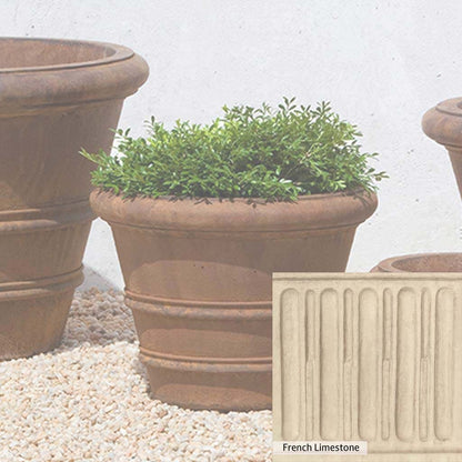 Campania International Classic Rolled Rim 14.75-inch Planter