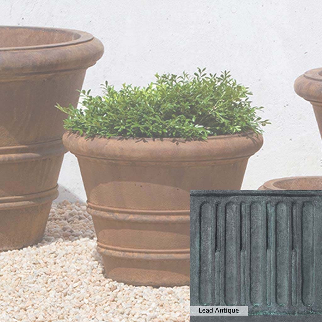 Campania International Classic Rolled Rim 14.75-inch Planter
