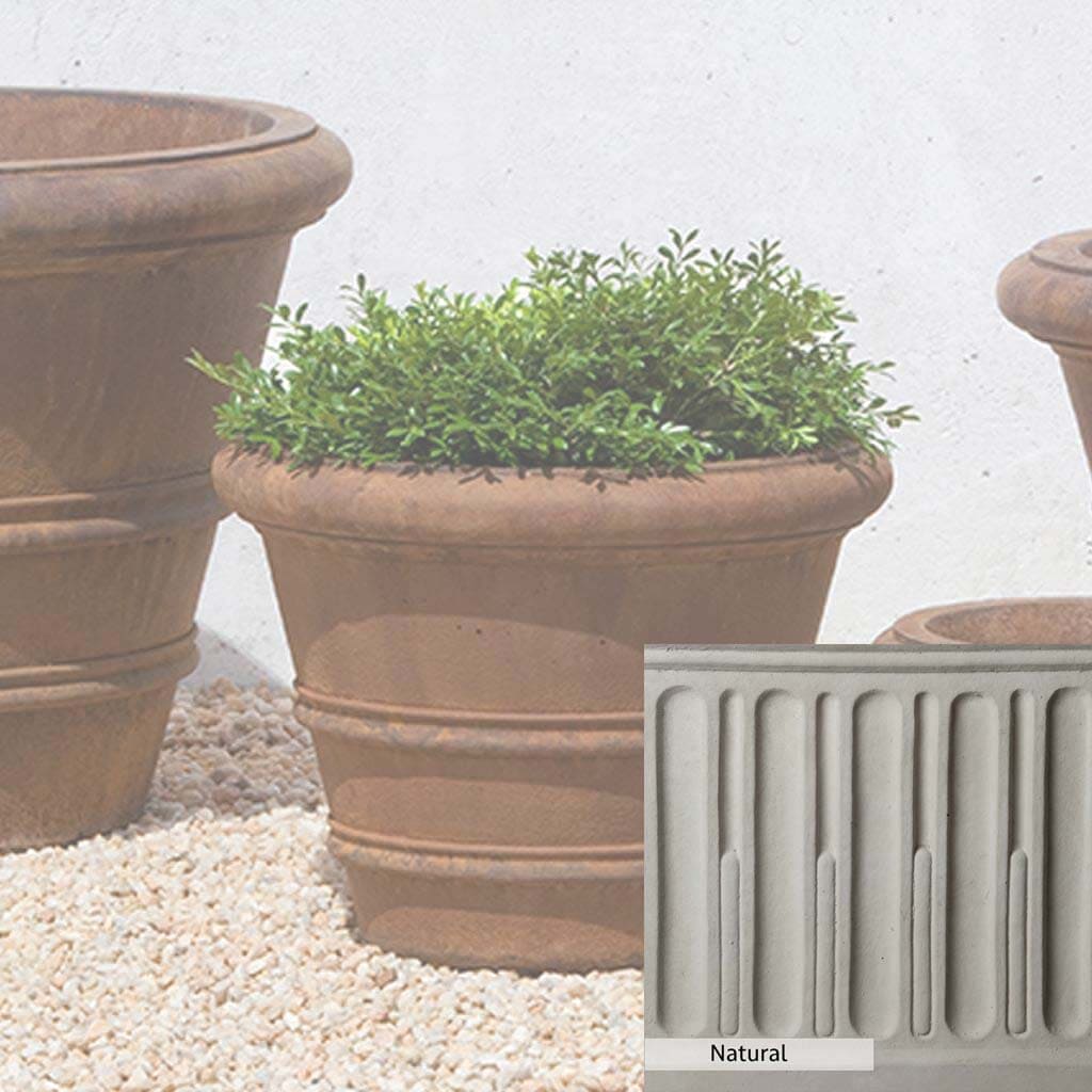 Campania International Classic Rolled Rim 14.75-inch Planter