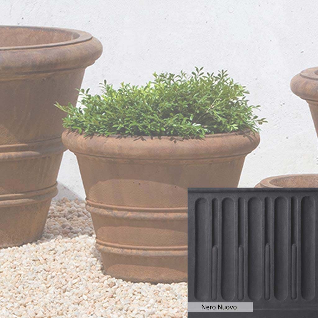 Campania International Classic Rolled Rim 14.75-inch Planter