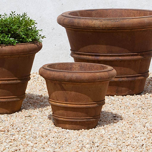 Campania International Classic Rolled Rim 11.5-inch Planter