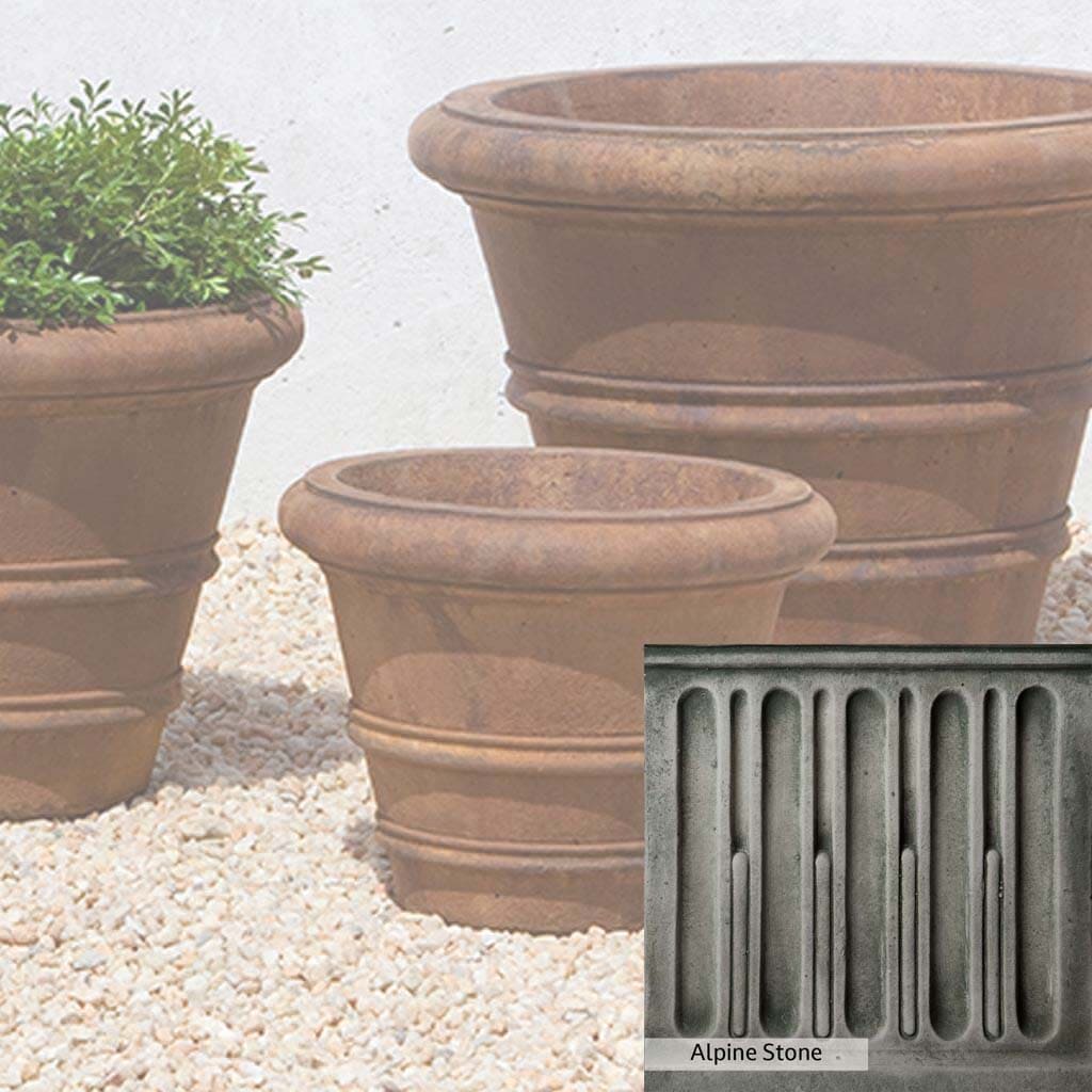 Campania International Classic Rolled Rim 11.5-inch Planter