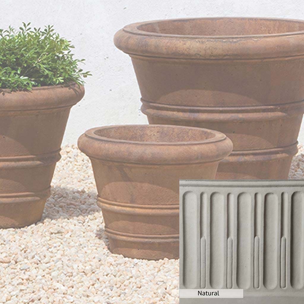 Campania International Classic Rolled Rim 11.5-inch Planter