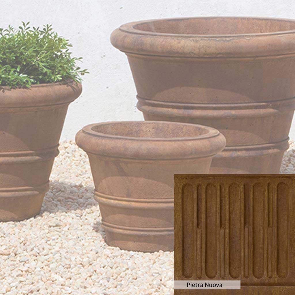Campania International Classic Rolled Rim 11.5-inch Planter