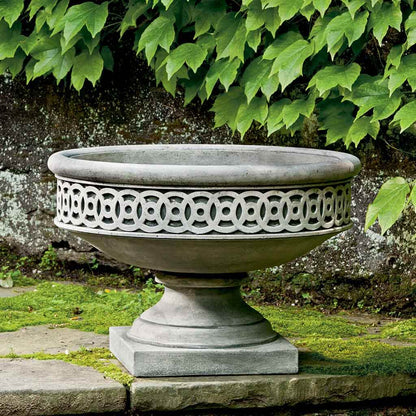 Campania International Williamsburg Low Fretwork Urn