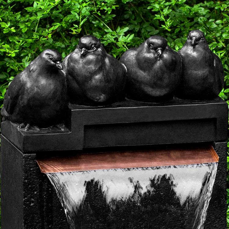 Campania International Quartet Outdoor Water Fountain
