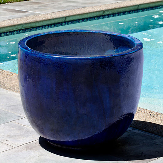Campania Sem Planter Set of 4 | Glazed Terra Cotta