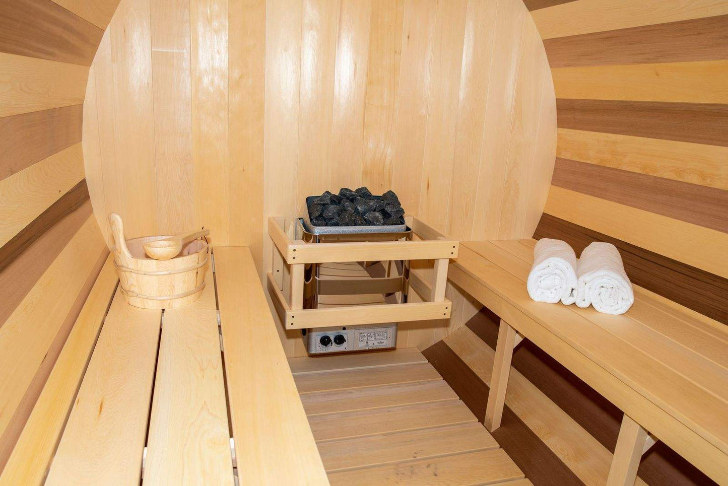8 Person Barrel Sauna - Tranquility