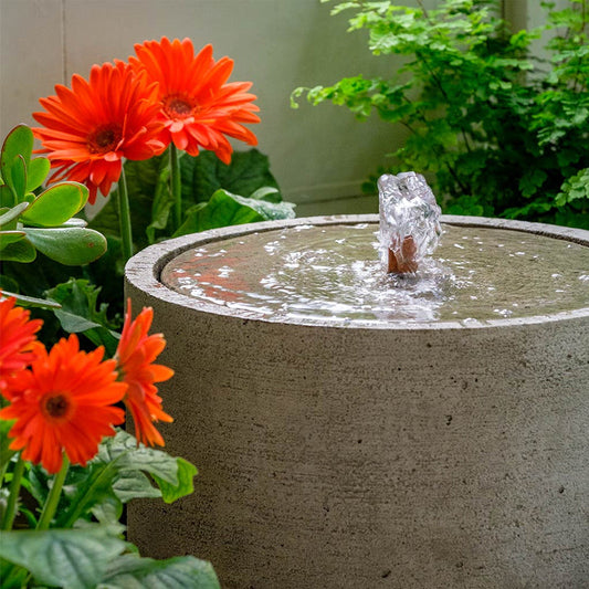Campania International Salinas Outdoor Water Fountain, Low