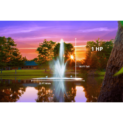 Scott Atriarch Pond Fountain – Majestic Water Display & Aeration