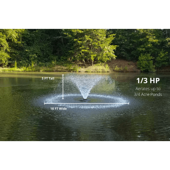 Scott Aerator DA-20 Display Pond Aerator Fountain