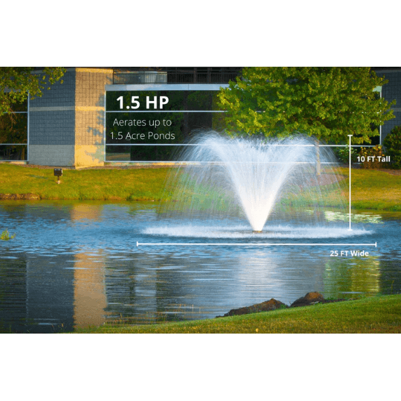 Scott Aerator DA-20 Display Pond Aerator Fountain