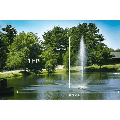 Scott Skyward Pond Fountain – Elegant & Powerful Water Display