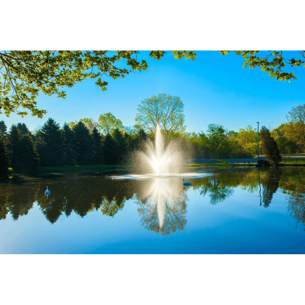 Scott Aerator Cambridge Pond Fountain