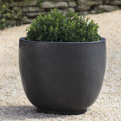 Campania Sem Planter Set of 4 | Glazed Terra Cotta