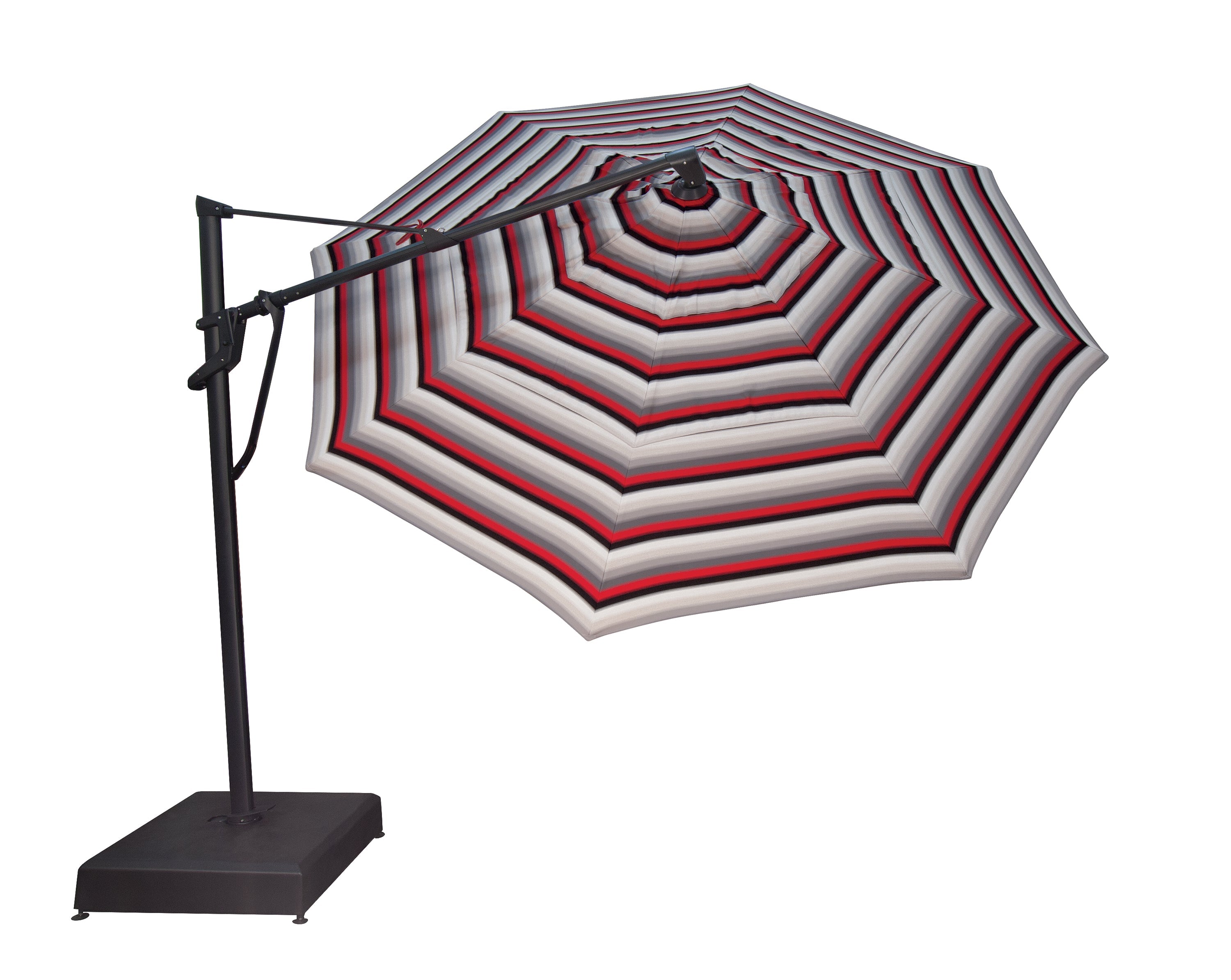 Treasure Garden 11' AKZ PLUS Cantilever Umbrella - O'bravia Fabric (Polyester)