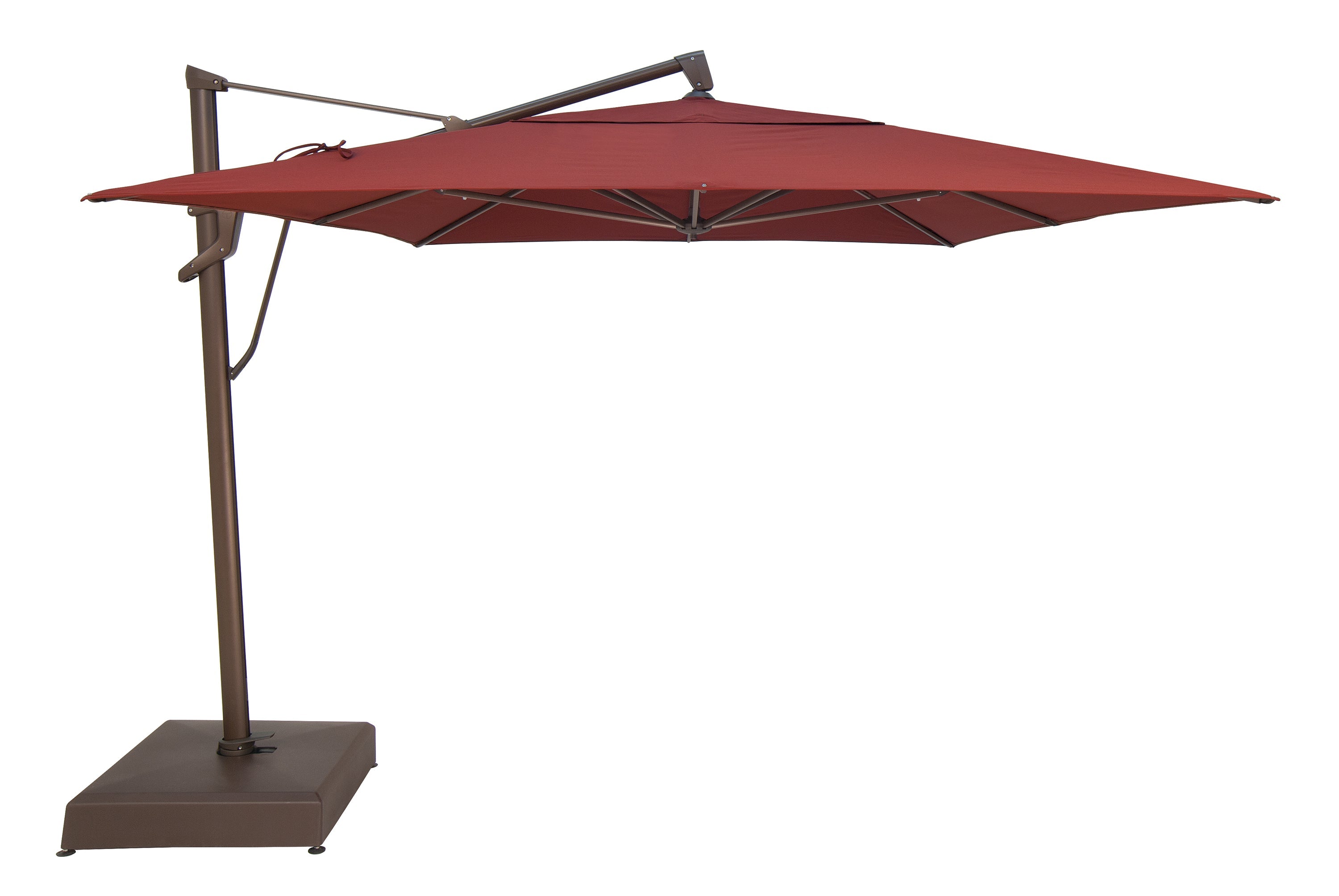 Treasure Garden 10' X 13' AKZPRT PLUS Cantilever Umbrella - O'bravia Fabric (Polyester)