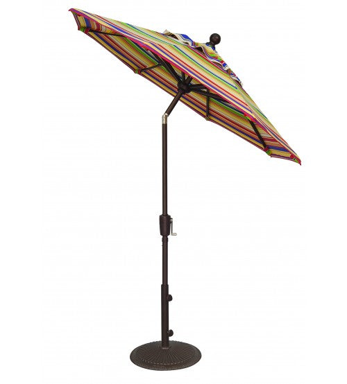 Treasure Garden 6 Foot Push Button Tilt Octagon Umbrella - Frame Only DISCONTINUED