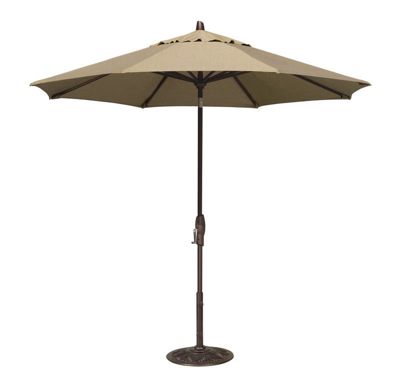 Treasure Garden 9' Auto Tilt Patio Umbrella