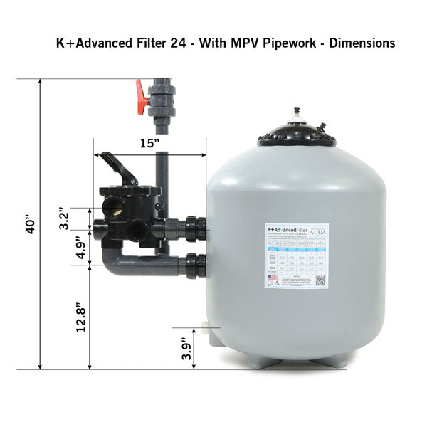 Evolution Aqua K Advanced Pressure Filter 24000